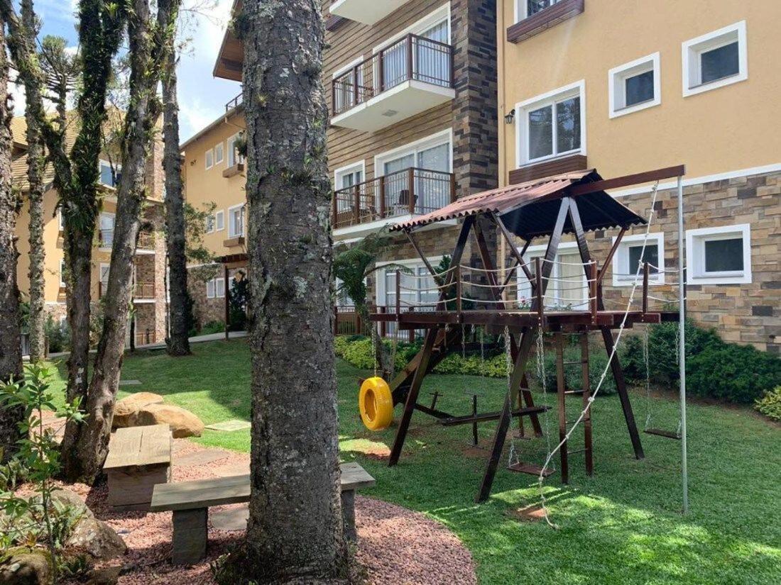 Casa de Pedra Apartamento 103 esmeralda - Próximo ao Super Carros Gramado Exterior foto